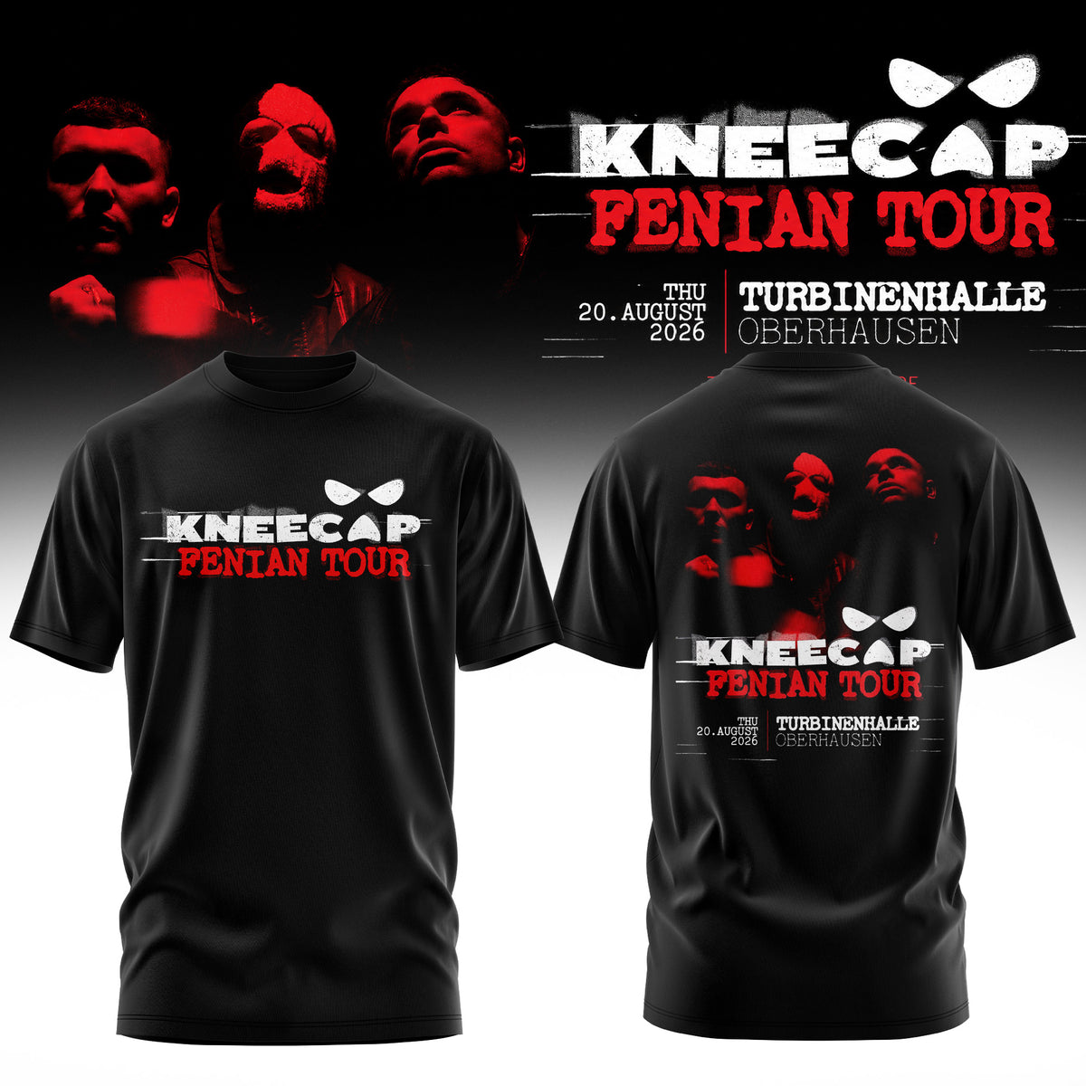 Kncap Fenian Tour 3D All-Over Print T-Shirt V1