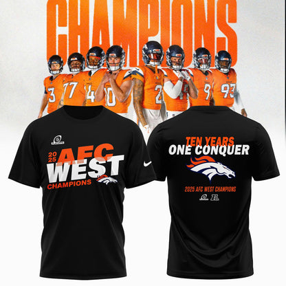 Denver Broncos – 2025 AFC West Champions Shirt