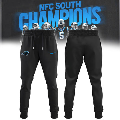 _ Carolina Panthers 2025 NFC South Division Champions Hoodie